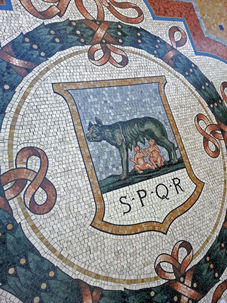 Floor Mosaic of Romulus and Remus (Rome)